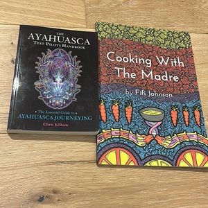 The Ayahuasca Test Pilots Handbook & Cooking With The Madre Books